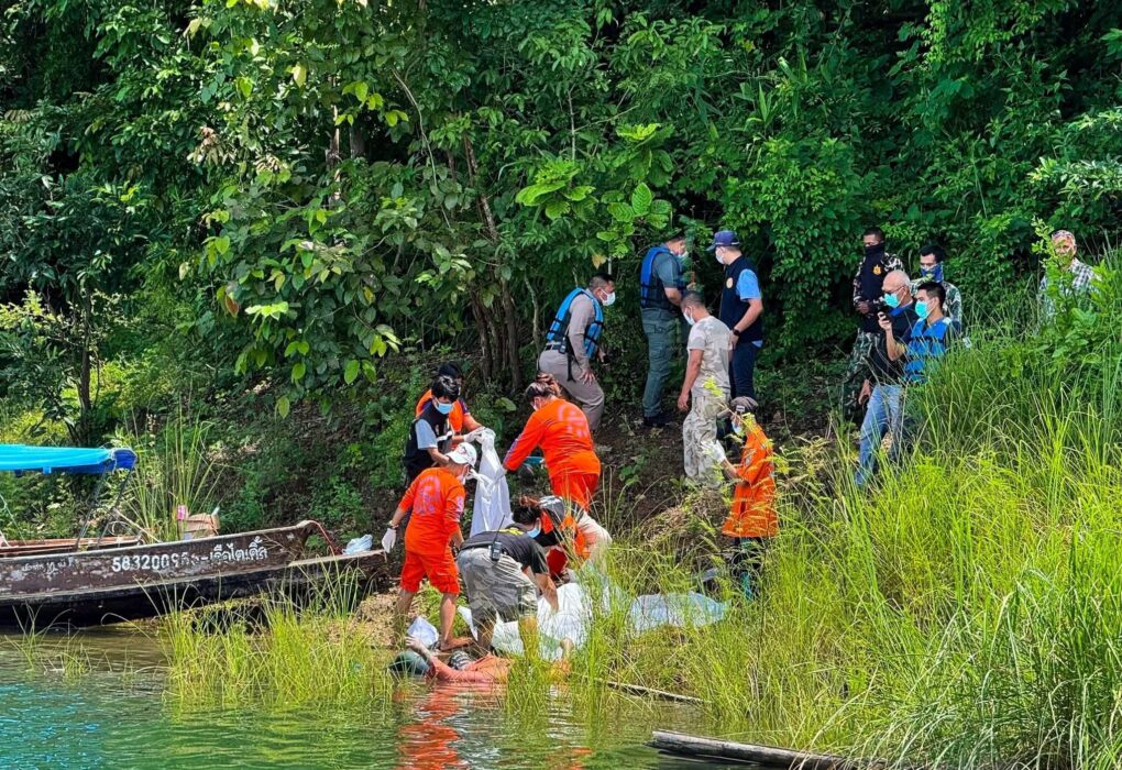 ထိုင်းနိုင်ငံသို့ ရေလမ်းဖြင့် တရားမဝင် ဝင်ရောက်ရင်း ရေနစ်သေဆုံးသည့် မြန်မာနိုင်ငံသား ၃ ဦး၏ ရုပ်အလောင်း တွေ့ရှိရ
